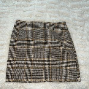 Forever 21 Plaid Skirt Size Extra Small